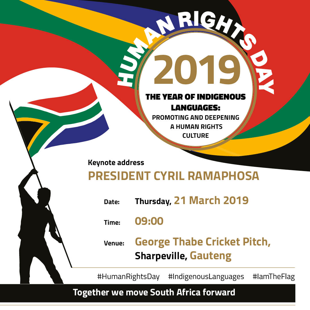 Human Rights Day 2019 South African Government